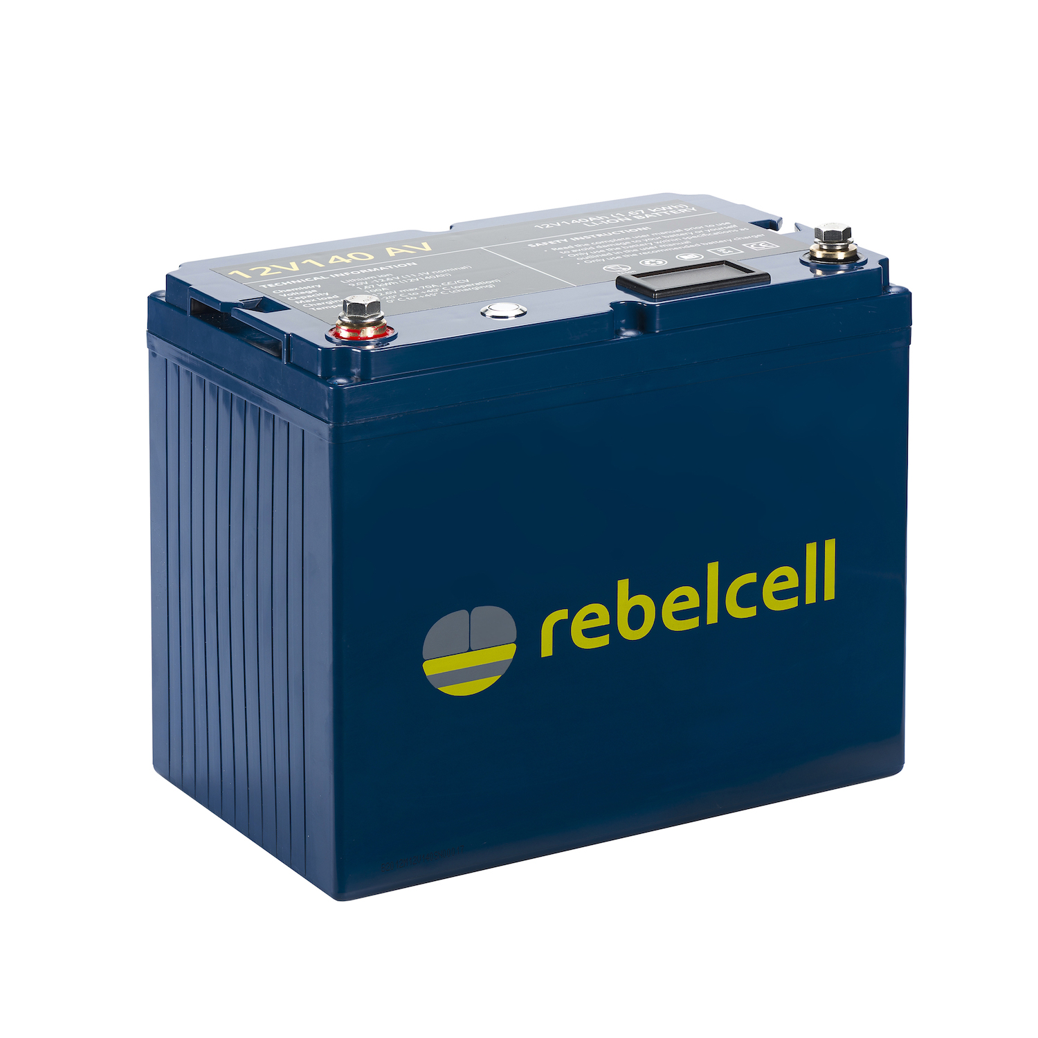 12V140 AV lithium battery, Rebelcell